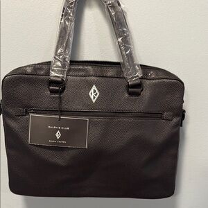 Polo by Ralph Lauren Black Laptop Bag with Sleek Design